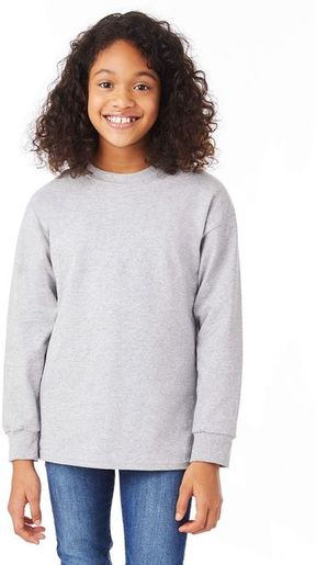 Hanes Youth 6-ounce. Authentic-T Long-Sleeve T-Shirt